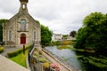 Beautiful Ireland. Donegal, Irish city in Northern island. View on the streets.