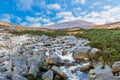 Beautiful irish landscape in Wicklow mountains Royalty Free Stock Photo