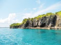 Beautiful island with clear water.