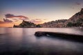 The beautiful island Isola Bella Royalty Free Stock Photo