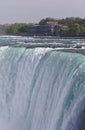 Beautiful isolated picture with the amazing Niagara falls Canadian side Royalty Free Stock Photo