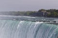 Beautiful isolated picture with the amazing Niagara falls Canadian side Royalty Free Stock Photo