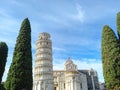 A beautiful Italian postcard: Pisa