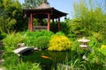 Beautiful Japanese Garden Royalty Free Stock Photo