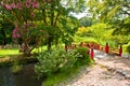 Beautiful Japanese garden Royalty Free Stock Photo