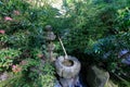 Beautiful Japanese Garden in Portland, Oregon Royalty Free Stock Photo