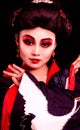 Beautiful Japanese girl in kimono Royalty Free Stock Photo