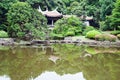 Beautiful japanese park Royalty Free Stock Photo