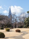 Beautiful Japanese park Royalty Free Stock Photo