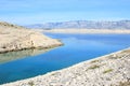 Hidden Beach in Vrsi, Croatia Royalty Free Stock Photo