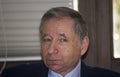 Beautiful jean todt look, expression Royalty Free Stock Photo