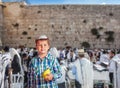 Beautiful Jewish boy in skullcap