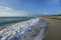 Beautiful Juno Beach in Florida. Royalty Free Stock Photo