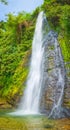Beautiful Kaeng Nyui Waterfalls. Laos landscape. Vertical panorama Royalty Free Stock Photo