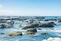 Beautiful Kaikoura beach East coast of South Island Royalty Free Stock Photo