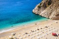 Beautiful Kaputas beach on mediterranean sea, Turkey Royalty Free Stock Photo