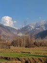 The Beautiful Kashmir Valley Royalty Free Stock Photo