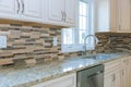 Remodel beautiful kitchen sinks in new home with cabinets in new luxury