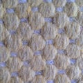 Beautiful knitted woolen vector fabric texture.