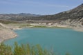 The beautiful Kouris Dam in Cyprus