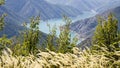 Beautiful kozjak lake in northern macedonia Royalty Free Stock Photo