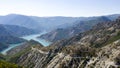 Beautiful kozjak lake in northern macedonia Royalty Free Stock Photo