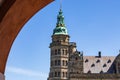 Beautiful Kronborg castle Elsinor city in Denmark Royalty Free Stock Photo