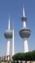 BEAUTIFUL KUWAIT TOWER EVER SEEN Royalty Free Stock Photo