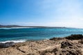 Beautiful La Pelosa beach in Stintino, Sardinia, Italy Royalty Free Stock Photo