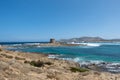 Beautiful La Pelosa beach in Stintino, Sardinia, Italy Royalty Free Stock Photo