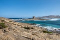 Beautiful La Pelosa beach in Stintino, Sardinia, Italy Royalty Free Stock Photo