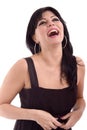 Beautiful lady laughing