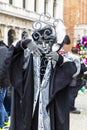 Beautiful lady masks during the Venice carnival