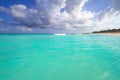 Beautiful lagoon of Caribbean sea Royalty Free Stock Photo