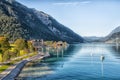 Beautiful lake Achensee in Tyrol, Austria