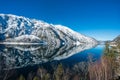 Beautiful lake Achensee in winter, Austria Alps in Tyrol, Austria Royalty Free Stock Photo