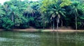 Beautiful lake in Africa.