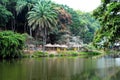 Beautiful lake in Africa. Royalty Free Stock Photo