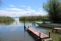 Beautiful Lake Balaton Royalty Free Stock Photo