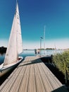 Beautiful Lake with Boat