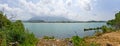 Beautiful lake in Butrint, Albania