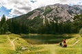 A beautiful lake called Green Lake in Austria