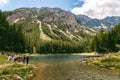 A beautiful lake called Green Lake in Austria