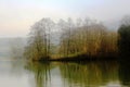 Beautiful lake in Echternach, Luxembourg