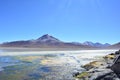 Beautiful lake at Eduardo Alvaroa National Park, Bolivia