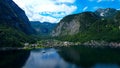 Beautiful Lake Hallstatt in Austria Royalty Free Stock Photo