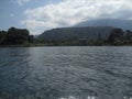 View of Atitlan Lake in Solola, Guatemala2 Royalty Free Stock Photo