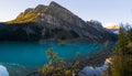Beautiful Lake Louise in Early Morning Royalty Free Stock Photo