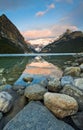 Beautiful Lake Louise Scenic Royalty Free Stock Photo