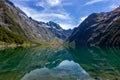 Beautiful Lake Marian - New Zealand Royalty Free Stock Photo
